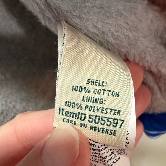 L.L. Bean Fleece Lined Flannel, size Small Regular, NWOT - Picture 10 of 12